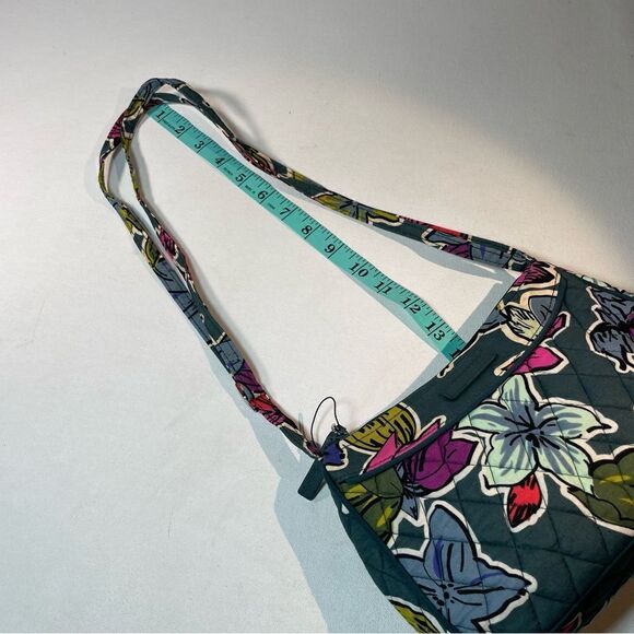 Vera Bradley little crossbody in Falling Flowers - Picture 10 of 14